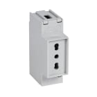 LEGRAND - Presa modulare 10/16 A - 250Vac 2P+T - 10/16 A bipasso