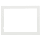 LEGRAND - Cornice BIANCA per supporto in plastica per l’installazione da incasso delle interfacce touch