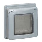 BTICINO - Supporto Idrobox IP55 per 2 moduli o per 1 modulo quadro