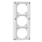 BTICINO - Flangia 280x125mm per 3 prese da 16A