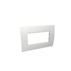BTICINO - Interlink - placca 4 moduli LivingLight tech per colonne curve