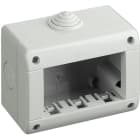 BTICINO - custodia IP40 composta da base e coperchio - 3 moduli Màtix