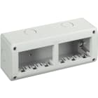 BTICINO - custodia IP40 composta da base e coperchio - 3+3 moduli Màtix