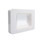 BTICINO - Placca IP55 3 moduli - bianco