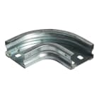 LEGRAND - Curva piana a 90 solo base. Altezza: 25 mm