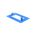 LEGRAND - Flange per attaco a quadro. Altezza: 50 mm