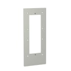 BTICINO - Piastra accessoria compatibile con Linea 300 – finitura Alluminio