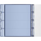 BTICINO - Frontale 4 pulsanti su colonna singola finitura Allwhite