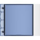 BTICINO - Frontale targa finitura Allwhite