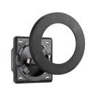 BTICINO - Accessorio finitura nera per montaggio su scatola 2 moduli