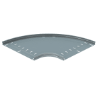 LEGRAND - Curva piana a 90 solo base. Altezza: 25 mm