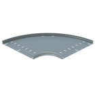 LEGRAND - Curva piana a 90 solo base. Altezza: 25 mm