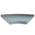 LEGRAND - Curva piana a 45 solo base. Altezza: 25 mm