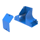 LEGRAND - Derivazione verticale a T in salita con variazione di piano. Altezza: 100 mm