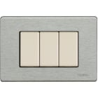BTICINO - Placca Magic 3 moduli