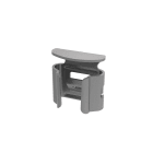 LEGRAND - FASLOCK small - giunto per curva, materiale ZnNi