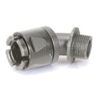 LEGRAND - Raccordo LGP 45° filetto plastico. Diametro 12mm