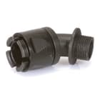 LEGRAND - Raccordo LGP 45° filetto plastico. Diametro 42 mm