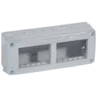BTICINO - Contenitore da parete plexo vela IP40 - 6 moduli