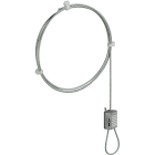 ZUCCHINI - Cavo acciaio 5 m con morsetto autobloccante