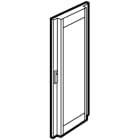 LEGRAND - Porta in vetro bombato per armadi LDX400, LDX800