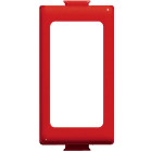 BTICINO - Accessorio per installazione di 1 apparecchio Magic con supporti Màtix - rossa
