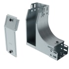 LEGRAND - Curva destra in salita a 90 con variazione di piano. Altezza: 75 mm