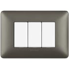 BTICINO - Placca Matix 3 moduli