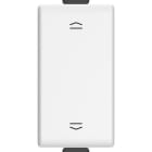 BTICINO - pulsante doppio 1P (NO) + 1P (NO) 10 A 250 Va.c. interbloccato - antibatterico