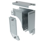 LEGRAND - Curva sinistra in discesa a 90 con variazione di piano. Altezza: 75 mm