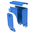 LEGRAND - Curva sinistra in discesa a 90 con variazione di piano. Altezza: 75 mm