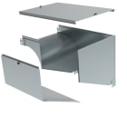 LEGRAND - Curva sinistra in discesa a 90 con variazione di piano. Altezza: 75 mm
