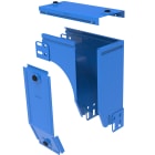 LEGRAND - Curva destra in discesa a 90 con variazione di piano. Altezza: 75 mm
