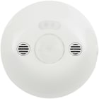 BTICINO - Sensore doppia tecnologia (PIR+US) e sensore di luminosità BUS-SCS da incasso a soffitto  (per aree di lavoro)