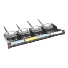 BTICINO - Pannello di permutazione da completare (vuoto) con connettori, modello Quick Connect