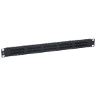 BTICINO - Pannello di permutazione precaricato toolless con 50 connettori RJ45