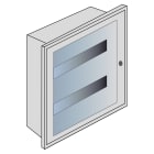 LEGRAND - Quadro da incasso in lamiera con portello in vetro