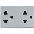 BTICINO - Presa duplex 2P+T 16A 127/250Vac standard euroamericano