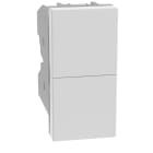 BTICINO - Pulsante doppio 10 A 250 Va.c. 1 P (NO) + 1 P (NO) non interbloccato