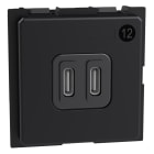 BTICINO - Caricatore USB con 2 porte tipo C - 30W