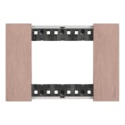 BTICINO - Placca Living Now 3 moduli
