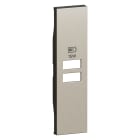 BTICINO - L.NOW - COVER CARICATORE 2USB 1M CHAMPAG