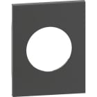 BTICINO - Cover per presa std. Tedesco art. KG4141 - 3 moduli, Nero