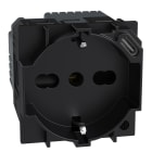 BTICINO - Presa standard Italia P40 con caricatore USB integrato