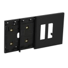 BTICINO - Frame elettrificato con mostrina doppia presa Italia