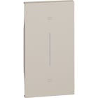 BTICINO - Cover per comando tapparelle. Per articolo K4037 - 2 moduli, Sabbia