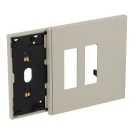 BTICINO - Frame elettrificato con mostrina doppia presa Italia