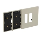 BTICINO - Frame elettrificato con mostrina doppia presa Italia