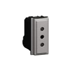 BTICINO - L.NOW - PRESA 2P+T 10A 250VAC STEEL