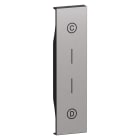 BTICINO - Cover MH C-D 1M steel